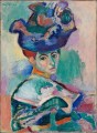 Woman with a Hat 1905 abstract fauvism Henri Matisse